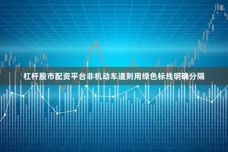 杠杆股市配资平台非机动车道则用绿色标线明确分隔